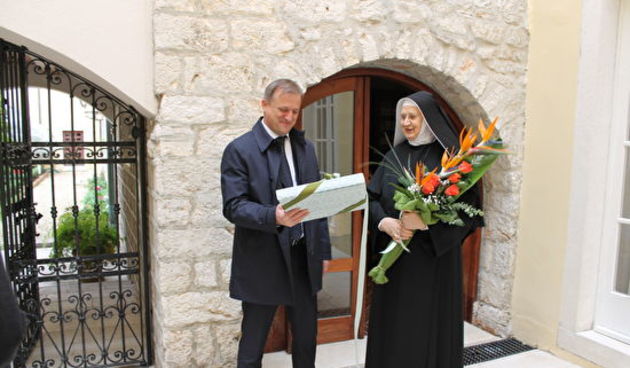Blagdan Svete Stošije: Benediktinke ugostile gradonačelnika