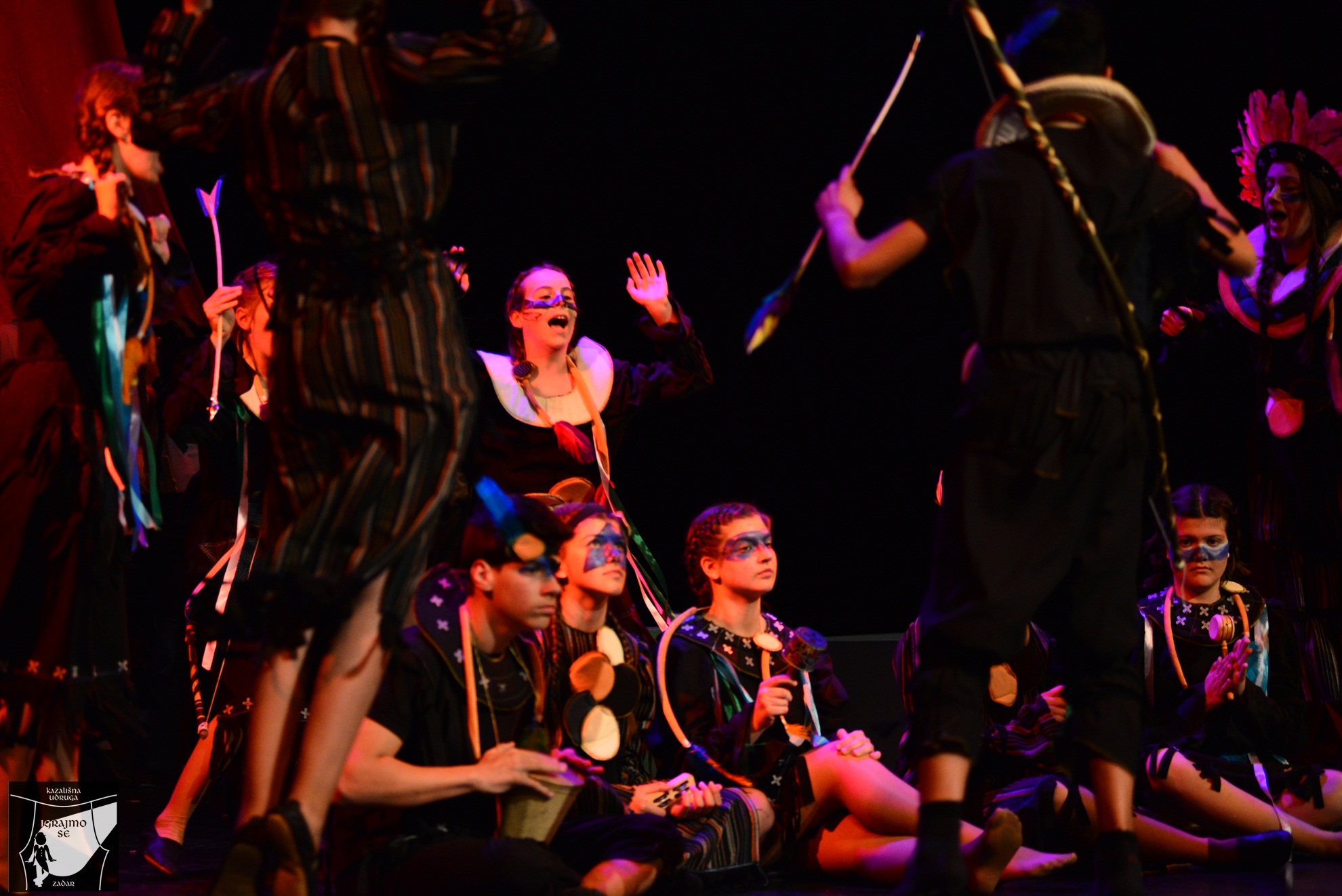 Kazališna udruga “Igrajmo se” u HNK Zadar premijerno je izvela predstavu Petar Pan