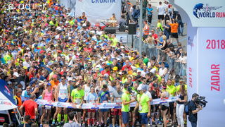 Start utrke Wings for Life World Run Zadar 2018.