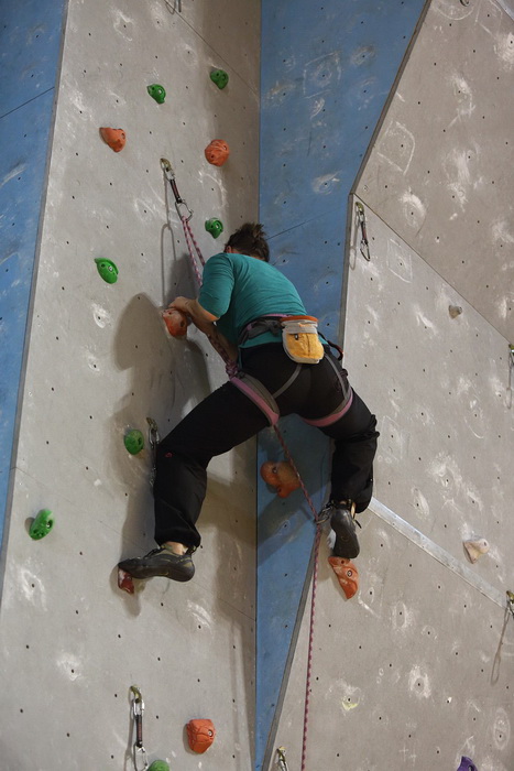 Bibinje: Županijsko natjecanje u sportskom penjanju na umjetnoj stijeni. Foto: Leo Banić