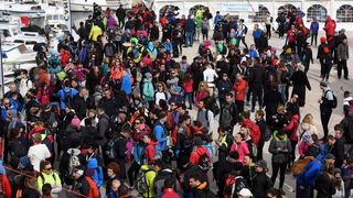 Škraping Tkon otok Pašman 2016. Foto: Dino Stanin/PIXSELL