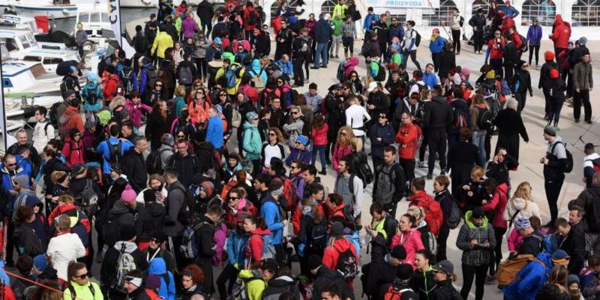 Škraping Tkon otok Pašman 2016. Foto: Dino Stanin/PIXSELL Škraping Tkon otok Pašman 2016. Foto: Dino Stanin/PIXSELL