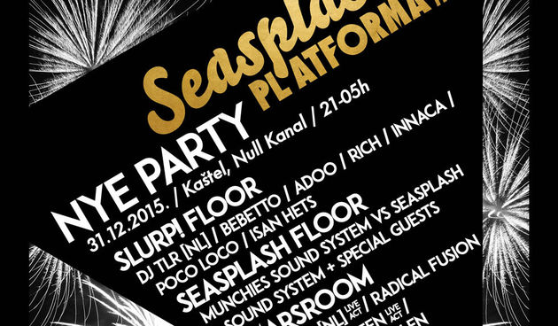 Doček Nove godine za kraj Seasplash platforme