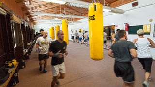 Prvi trening u novom boksačkom klubu Bandits (foto: Ivan Toman) Prvi trening u novom boksačkom klubu Bandits (foto: Ivan Toman)