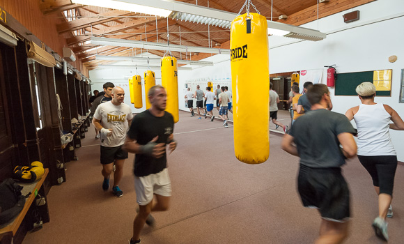 Prvi trening u novom boksačkom klubu Bandits (foto: Ivan Toman) Prvi trening u novom boksačkom klubu Bandits (foto: Ivan Toman)