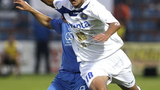 Varazdin, 070811.
Stadion Andjelko Herjavec.
Nogometna utakmica 3.kolo prve Hrvatske nogometne lige Varazdin – Zadar.
Na slici: Mario Bilen 18, Mario Sacer 9.
Foto: Nenad Dugi / Cropix Varazdin, 070811.
Stadion Andjelko Herjavec.
Nogometna utakmica 3.kolo prve Hrvatske nogometne lige Varazdin – Zadar.
Na slici: Mario Bilen 18, Mario Sacer 9.
Foto: Nenad Dugi / Cropix