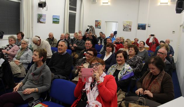 Članovi Lipe i gosti  na proslavi u Gradskoj knjižnici Zadar