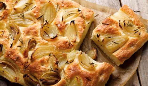 Focaccia, kruh, foto: C. Campbell