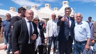 Plenković i EU kandidati HDZ-a na Benkovačkom sajmu