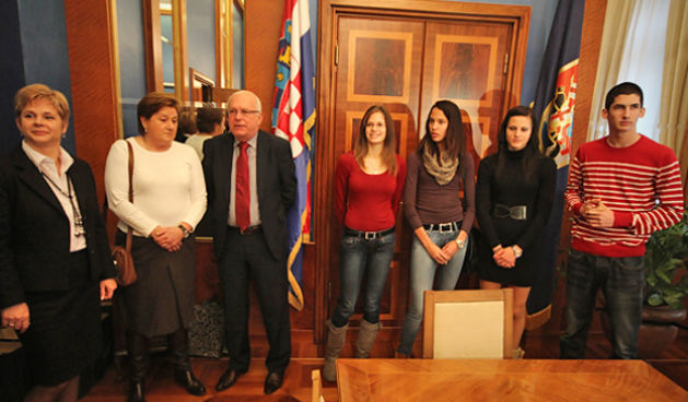 Gradonačelnik primio najuspješnije zadarske sportaše