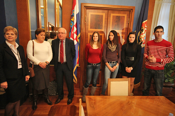 Gradonačelnik primio najuspješnije zadarske sportaše