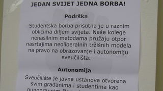 Okupljanje Nezavisne studentske inicijative Zadar (foto Nikola Turcinov) Okupljanje Nezavisne studentske inicijative Zadar (foto Nikola Turcinov)