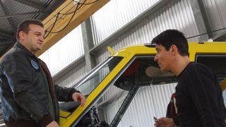 Goran Višnjić posjetio pilote u zrakoplovnoj bazi Zemunik