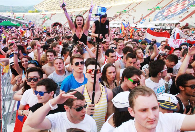 Na Poljudu je poceo najveci festival elektronske glazbe u jugoistocnoj Europi Ultra Europe. Nastupe 37 izvoðaèca iz 75 zemalja pratit ce 150 tisuca posjetitelja iz 125 zemalja. Photo: Ivana Ivanovic/PIXSELL Na Poljudu je poceo najveci festival elektronske glazbe u jugoistocnoj Europi Ultra Europe. Nastupe 37 izvoðaèca iz 75 zemalja pratit ce 150 tisuca posjetitelja iz 125 zemalja. Photo: Ivana Ivanovic/PIXSELL
