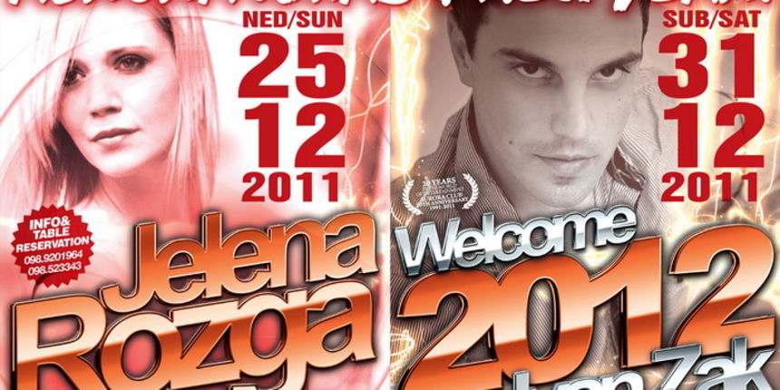 Blagdani u klubu Aurora 2011.