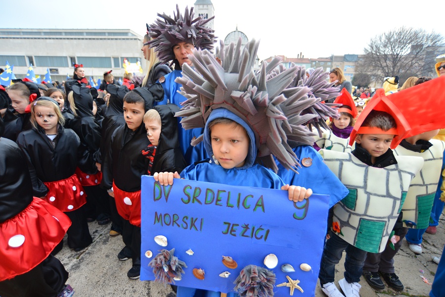 Karnevalić: Male maškare zauzele grad!, foto: Iva Perinčić