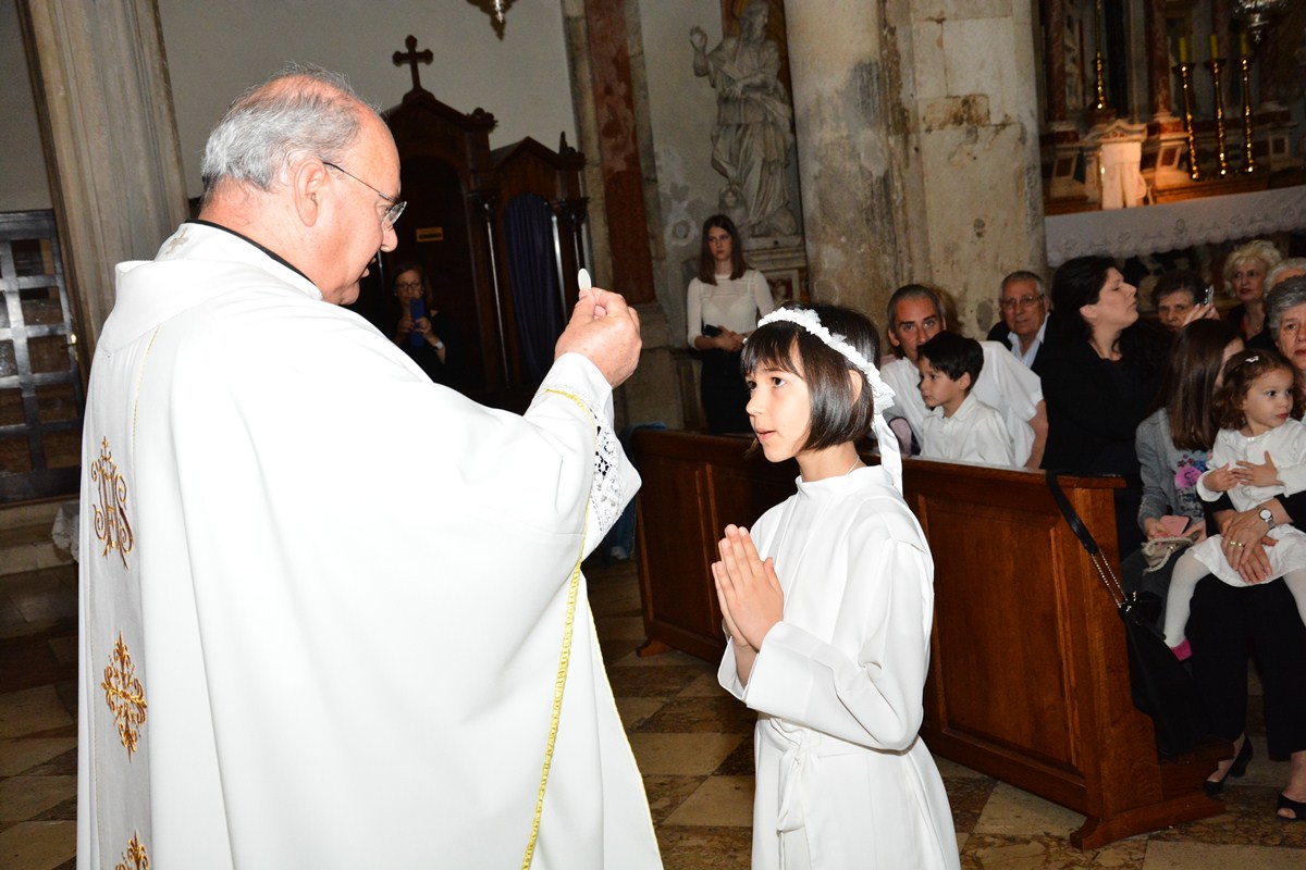 Sakrament Prve pričesti u katedrali sv. Stošije, foto- Iva Perinčić