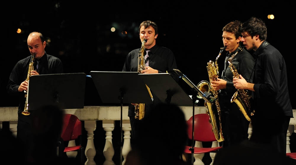 Glazbene večeri u Sv. Donatu: Koncert New Sax kvarteta, foto: N. Marčev