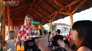 Bibinje: Navijanje za Vatrene i fešta nakon pobjede nad Rusijom