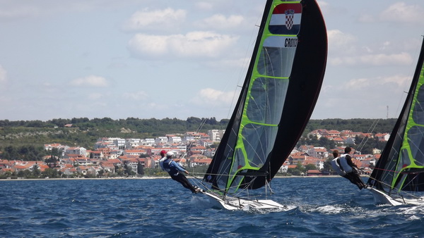 Jedrenje: Drugi dan SP klase 49er Jedrenje: Drugi dan SP klase 49er