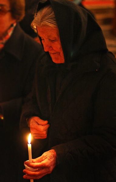 Misa za blagdan Svijećnice u crkvi Sv.Šime (Foto:Saša Čuka)