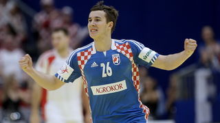 Graz, 210110.
EURO 2010 u rukometu. 
Trece kolo skupine A. Utakmica Hrvatska – Rusija.
Na fotografiji: Manuel Strlek.
Foto: Nenad Dugi / Cropix