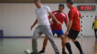 Humanitarni malonogometni turnir u Mocirama “Nogometaši u čast ženama”. Foto: Dino Stanin/PIXSELL