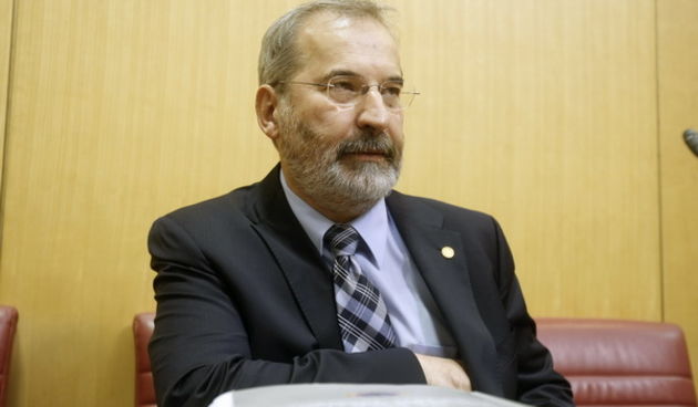 Zagreb, 161012.
Markov trg.
Nastavak redovite sjednice Sabora na kojoj je na dnevnom redu rasprava o izvjescu drzavnog odvjetnika Mladena Bajica.
Na slici: Mladen Bajic.
Foto: Goran Mehkek / CROPIX