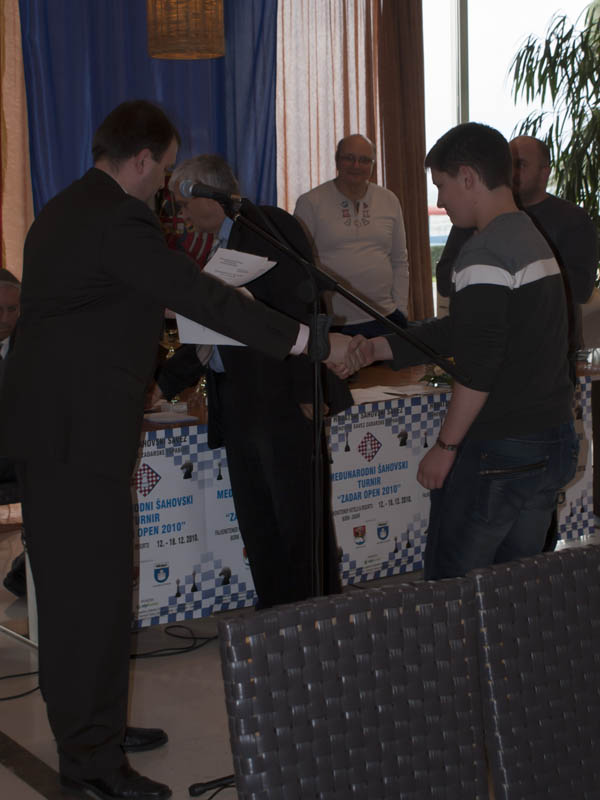 Međunarodni šahovski turnir “Zadar Open 2010” Međunarodni šahovski turnir “Zadar Open 2010”