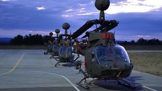 Kiowa Warrior helikopteri, foto- HRZ i PZO/ I. Knezović Kiowa Warrior helikopteri, foto- HRZ i PZO/ I. Knezović