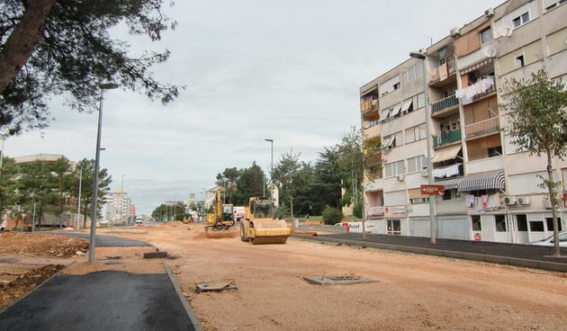 Ulica Domovinskog rata, radovi na cesti