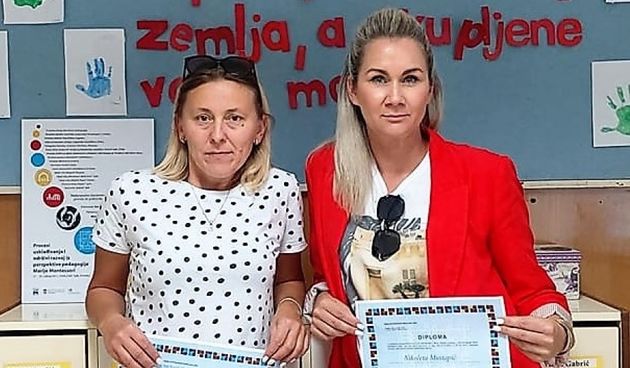 Biogradske odgojiteljice dobile diplome iz Montessori pedagogije