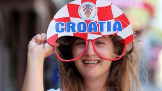 Veseli hrvatski navijači u Rostovu na Donu