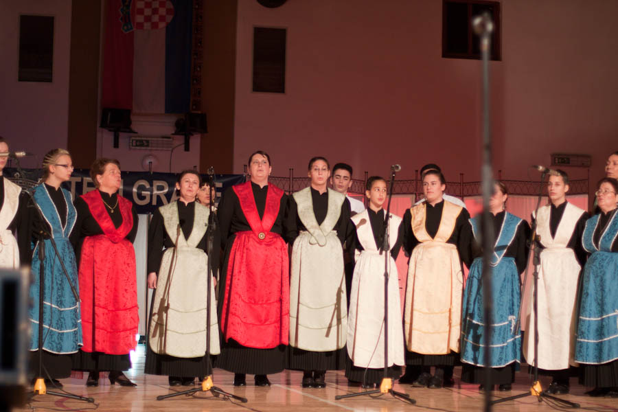Biograd na Moru: Priredba “Tebi grade”  u povodu blagdana Sv, Stosije i Dana grada, Foto. Franjo Juric
