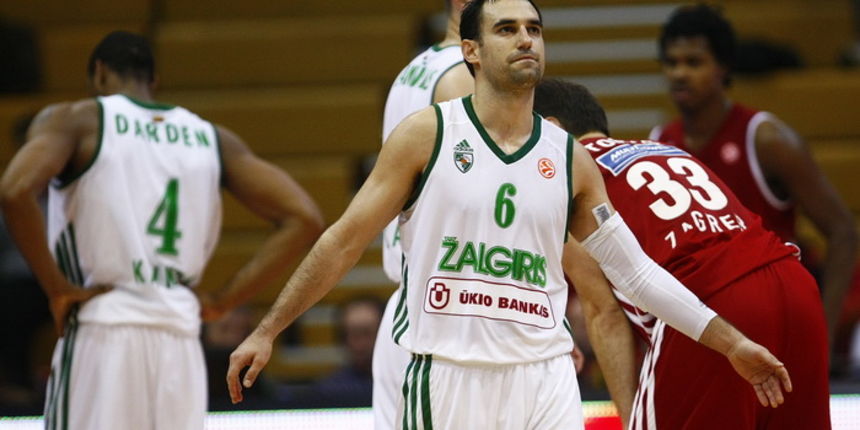 Zagreb, 151112.
KC Drazen Petrovic.
Utakmica 6. kola Eurolige,
Cedevita – Zalgiris Kaunas.
Na fotografiji: Marko Popovic.
Foto: Ronald Gorsic / CROPIX