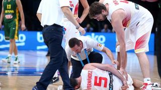 Lille, stadion Pierre Mauroy – Finale EuroBasketa 2015, Španjolska – Litva 80-63. Photo: Igor Kralj/PIXSELL Lille, stadion Pierre Mauroy – Finale EuroBasketa 2015, Španjolska – Litva 80-63. Photo: Igor Kralj/PIXSELL