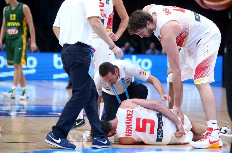 Lille, stadion Pierre Mauroy – Finale EuroBasketa 2015, Španjolska – Litva 80-63. Photo: Igor Kralj/PIXSELL Lille, stadion Pierre Mauroy – Finale EuroBasketa 2015, Španjolska – Litva 80-63. Photo: Igor Kralj/PIXSELL