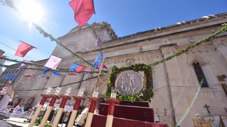 Šibenik: Velikim misnim slavljem i procesijom proslavljen blagdan Sv. Mihovila, Photo: Hrvoje Jelavić/PIXSELL
