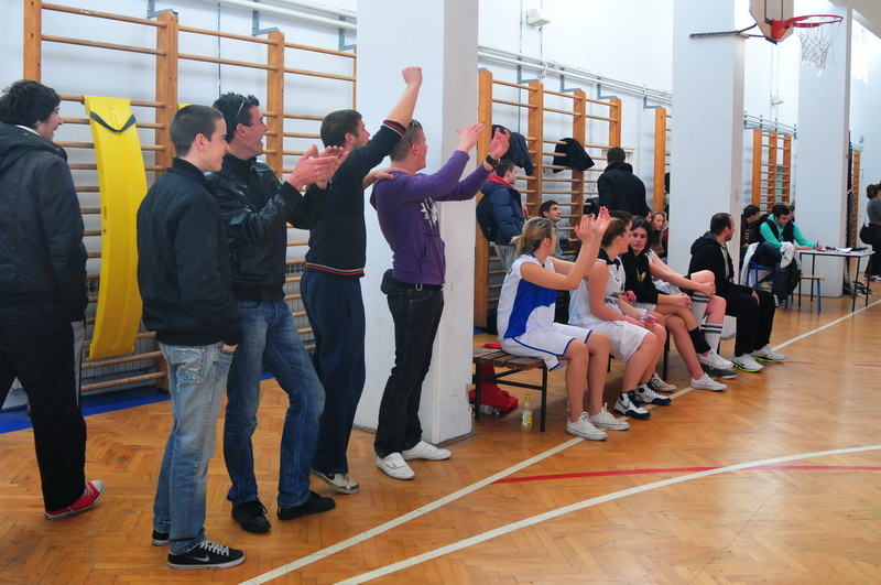 Prvenstvo srednjih skola u kosarci: Ekonomska – Privatna gimnazija, Foto. Ivan Dilber