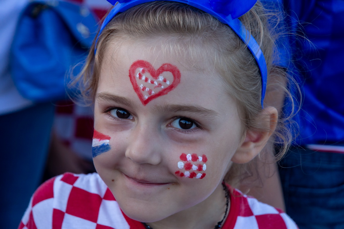 Veličanstven doček četvorice zadarskih Vatrenih od Gradskog mosta do Foruma