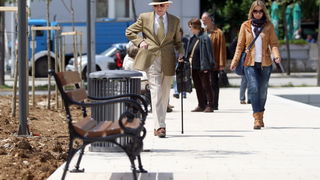 Zadar, 270513.
Uvala Jazine. 
Zavrseni su radovi na uredjenju uvale Jazine gdje je uredjena nova riva i setnica.
Foto: Jure Miskovic / CROPIX