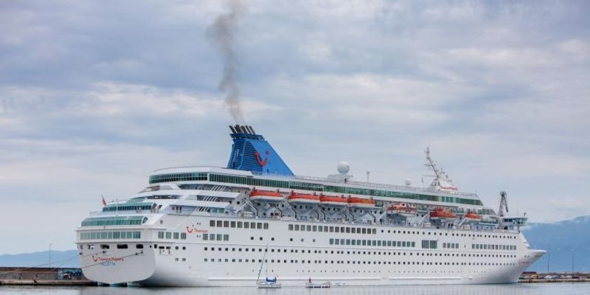 U rijecku luku uplovio kruzer Thomson Majesty s turistima koji plove Jadranom u sklopu krstarenja pod nazivom Adriatic Charms. Photo: Nel Pavletic/PIXSELL U rijecku luku uplovio kruzer Thomson Majesty s turistima koji plove Jadranom u sklopu krstarenja pod nazivom Adriatic Charms. Photo: Nel Pavletic/PIXSELL