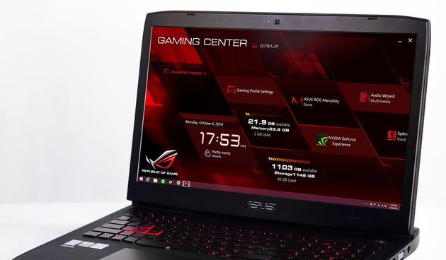 ASUS G751, foto: ASUS North America