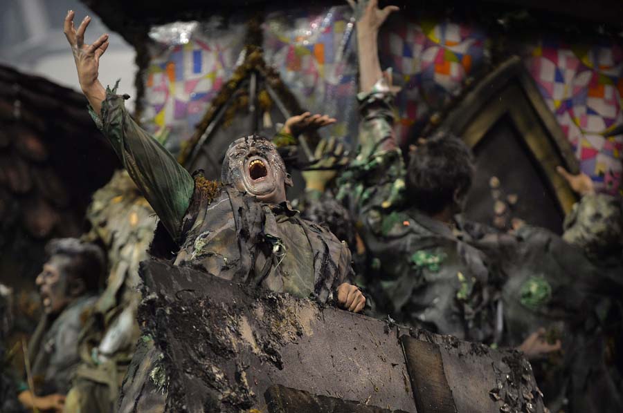 Tradicionalni karneval u Brazilu, foto: NELSON ALMEDIA Tradicionalni karneval u Brazilu, foto: NELSON ALMEDIA