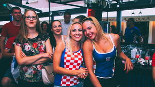 Euro 2016: Utakmica između Hrvatske i Češke gledala se u brojnim zadarskim lokalima i kafićima.