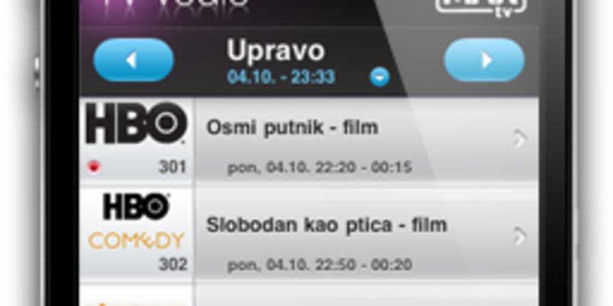 MaxTv vodic na iPhoneu