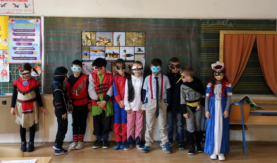 5. “Maskenbal ptica”, likovno-edukativna radionica u organizaciji Javne ustanove Park prirode Vransko jezero