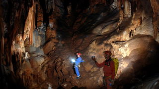 Zadar, 030510.
Jama Golubnjaca duboka 800 metara nalazi se u zegarskom zaseoku Komazeci, a prvih 200 metara uredjuje se u turisticke svrhe.
Na fotografiji speleolozi u jami.
Foto: privatna arhiva / CROPIX Zadar, 030510.
Jama Golubnjaca duboka 800 metara nalazi se u zegarskom zaseoku Komazeci, a prvih 200 metara uredjuje se u turisticke svrhe.
Na fotografiji speleolozi u jami.
Foto: privatna arhiva / CROPIX