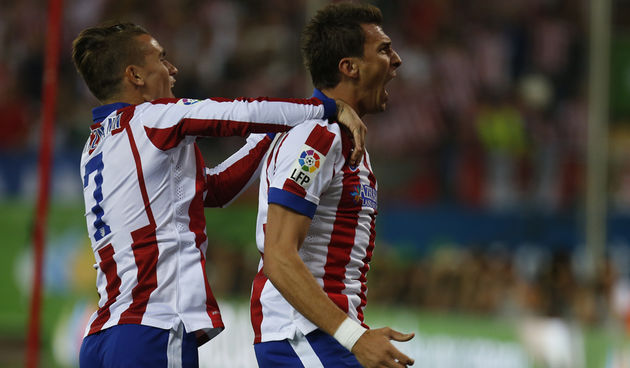 Griezmann i Mandžukić, Foto: Angel Gutierrez/clubatleticodemadrid.com