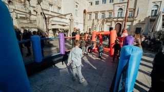 Dječji Advent na Narodnom trgu u Zadru